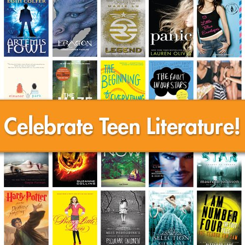 Celebrate Teen Literature! - Collage of Book Covers