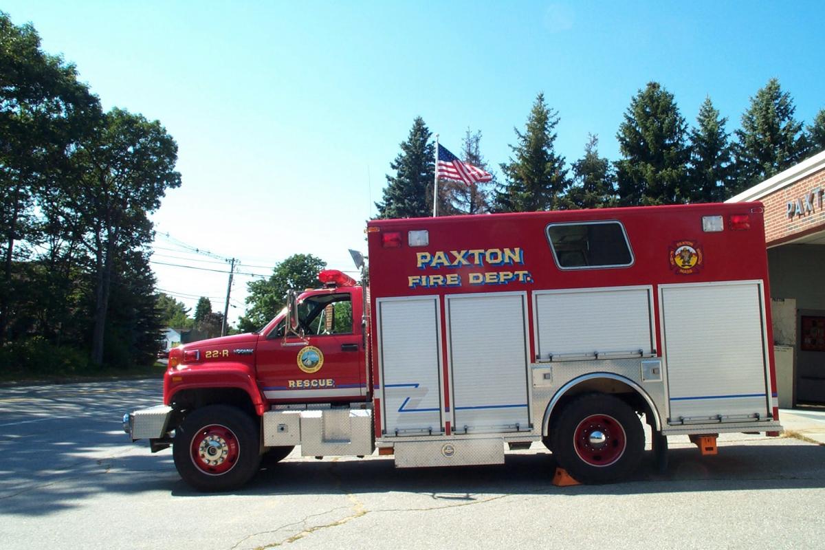 Paxton Fire Department Rescue Truck