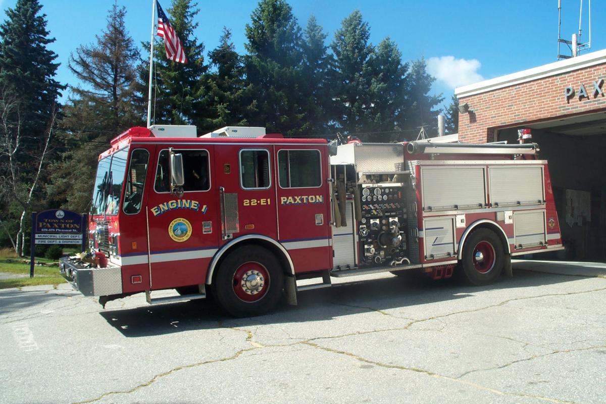 Paxton Fire Department Engine 1