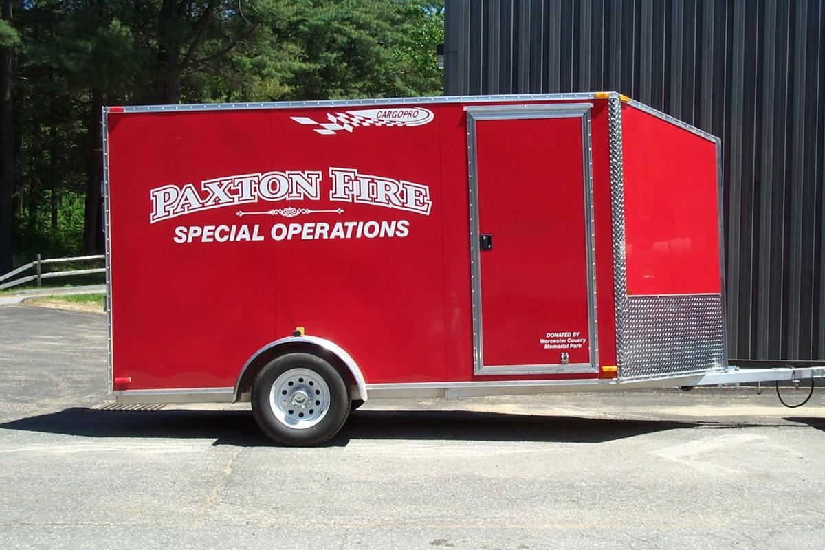 Paxton Fire Department Special Operations Trailer