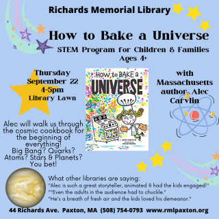 How to Bake a Universe Flyer